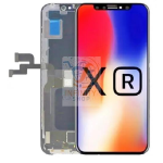 TOUCH SCREEN LCD DISPLAY PER APPLE IPHONE XR INCELL INFINITY COLOR VETRO SCHERMO NERO + FRAME FHD COF