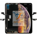 TOUCH SCREEN LCD DISPLAY RETINA PER APPLE IPHONE XS MAX TFT INCELL INFINITY COLOR VETRO SCHERMO NERO + FRAME