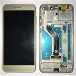 DISPLAY LCD + TOUCH SCREEN SCHERMO + FRAME PER HUAWEI ASCEND P8 LITE 2017 GOLD